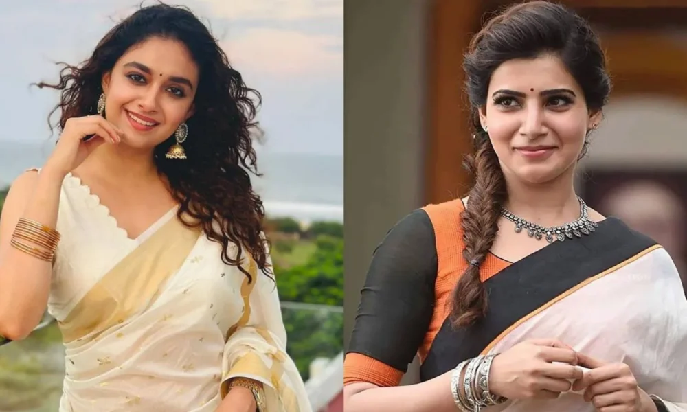 கீர்த்தி சுரேஷின் திருமணத்தை வாழ்த்திய சமந்தா: இணையத்தில் வைரல்..