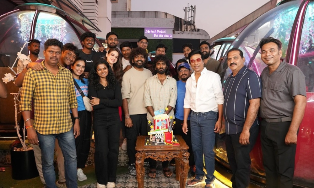 டிராகன் படத்தின் வெற்றியை LIK படப்பிடிப்பில் கொண்டாட்டம்..