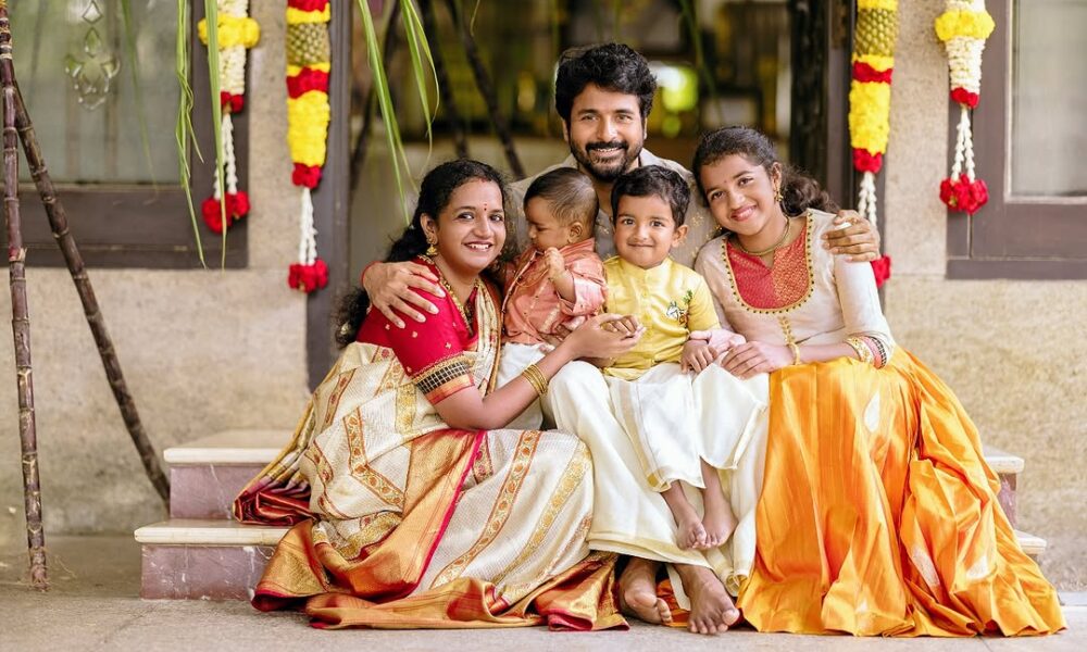 சிவகார்த்திகேயன் மகனுக்கு காதணி விழா: குடும்ப நிகழ்வின் புகைப்படங்கள்..