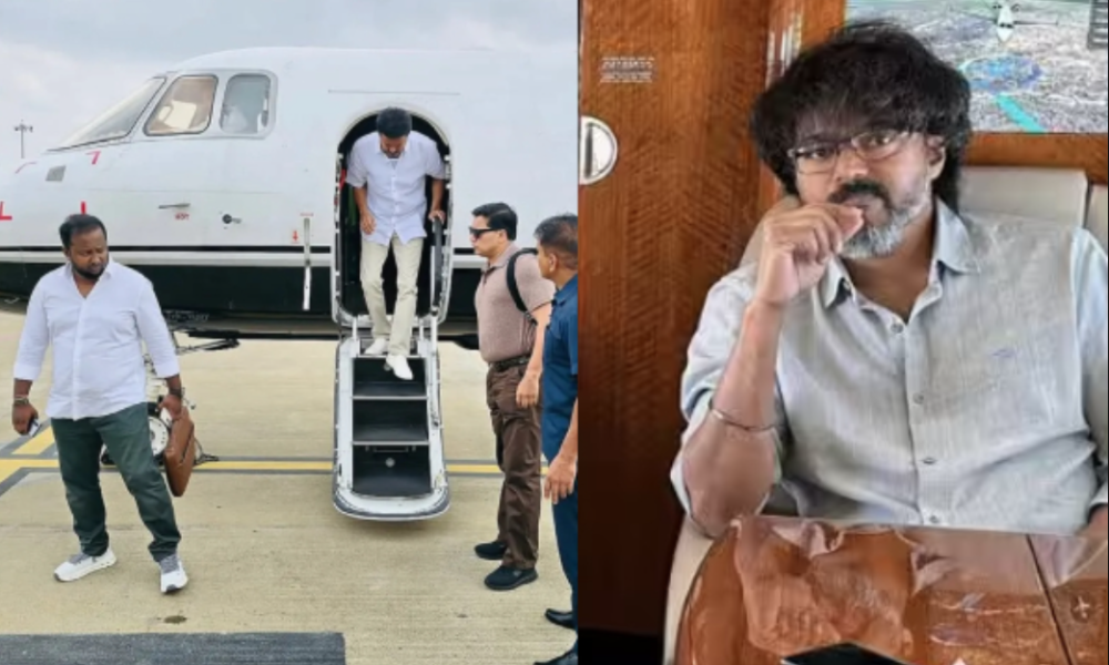 விஜய் பயன்படுத்தும் தனி விமானத்தின் விலை எவ்வளவு தெரியுமா?