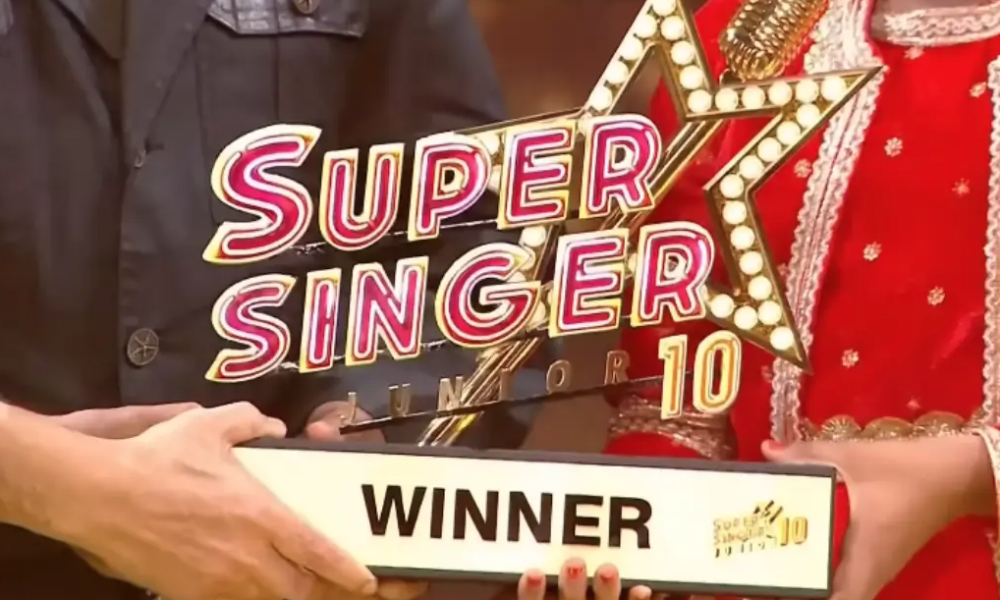 சூப்பர் சிங்கர் ஜூனியர் 10 டைட்டில் வின்னர் இவர் தான்! பரிசு இத்தனை லட்சமா..