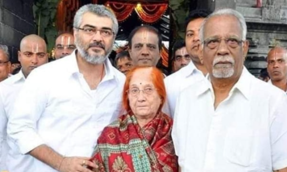 அஜித் தாய் தந்தையுடன் எடுத்த அன்ஸீன் புகைப்படம்! இதோ.. 