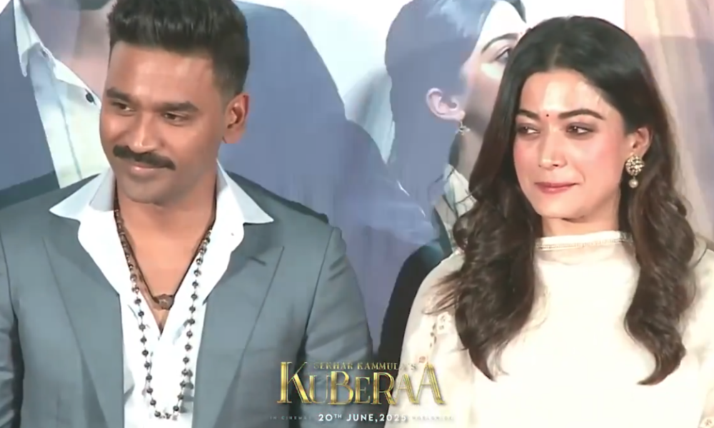 இந்தி தெரியாது சொல்லி தமிழில் பேசிய தனுஷ்… குபேரா விழா வீடியோ வைரல்..