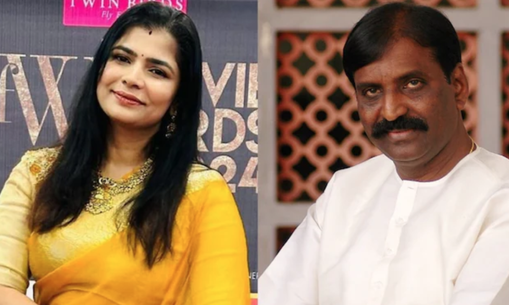 அம்மா இருக்கும்போது வைரமுத்து என்னை கட்டிப்பிடித்தார் – சின்மயி வெளிப்படை பேச்சு..