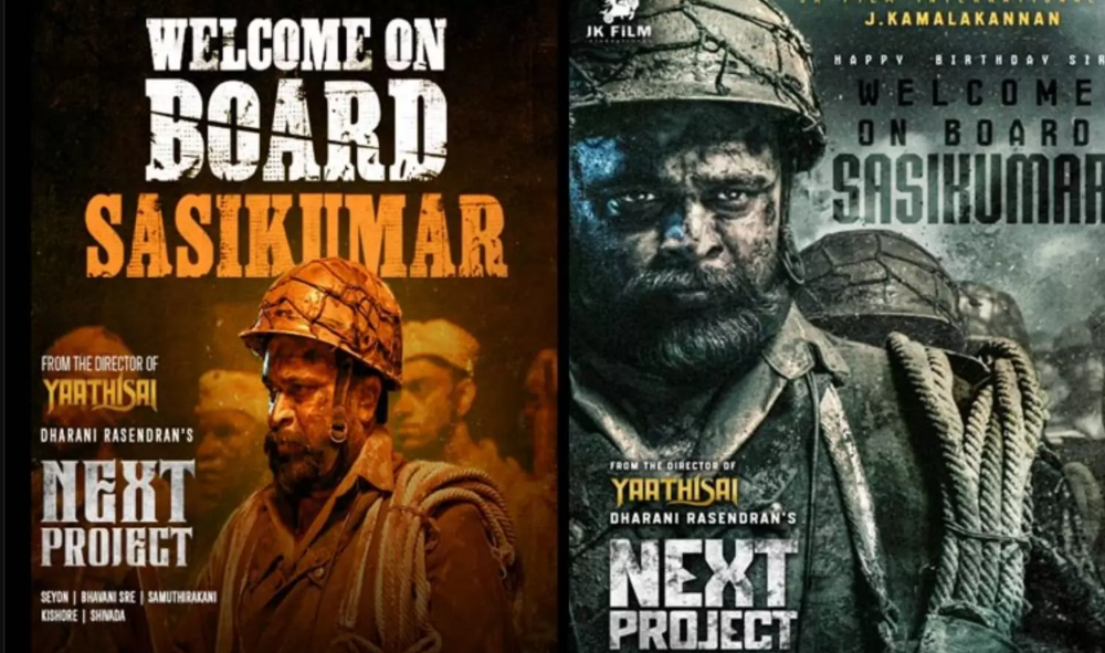 சசிகுமார், “யாத்திசை” இயக்குநருடன் புதிய படத்தில் இணைந்தார்