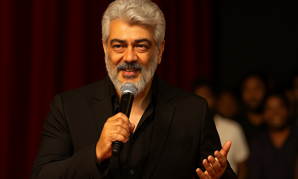 “விஜய்-க்கு நல்லதே நினைப்பேன்” – அஜித் குமாரின் மனிதநேயம் மிளிரும் பேச்சு ❤️