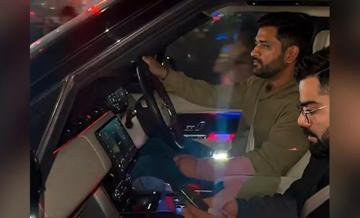 தோனியின் ஹோம் ட்ரீட்: இந்திய அணிக்கு ஸ்பெஷல் விருந்து