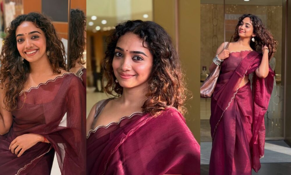 “குடும்பஸ்தன் ஹீரோயின் சான்வி – லேட்டஸ்ட் போட்டோஷூட் வைரல்! 📸✨”