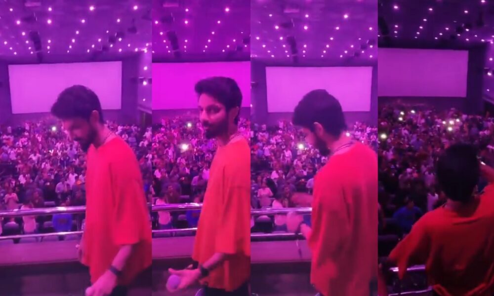 🎂🎶 திரையரங்கில் பிறந்தநாள் கொண்டாட்டம் – ரஜினிக்கு அனிருத் பாடிய ஸ்பெஷல் பாடல்