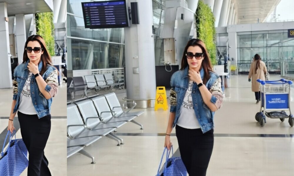 ✈️ சென்னை விமான நிலையத்தில் விஜய் கேள்வி… சிரித்தபடி தவிர்த்து சென்ற த்ரிஷா!