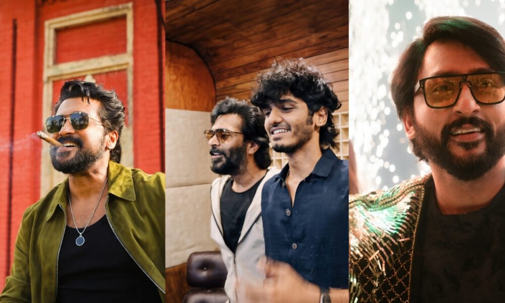 🔥 ‘நாங்க நாலு பேரு’ பாடல் ட்ரெண்டிங் – ‘கருப்பு’ படத்தில் RJ பாலாஜியின் ‘பேபி கண்ணன்’ கேரக்டர் கவனம்!